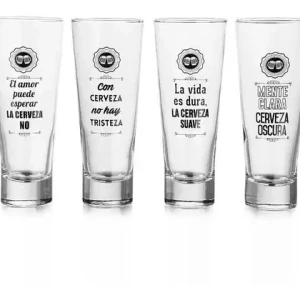 Juego de Vasos Cerveceros 