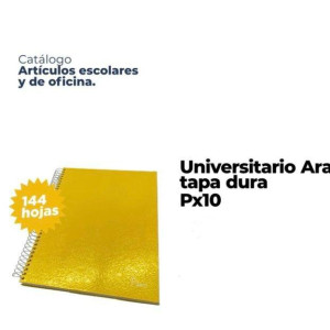 Universitario araña tapa dura Px10 